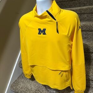 Jordan Yellow Sweatshirt with Logo